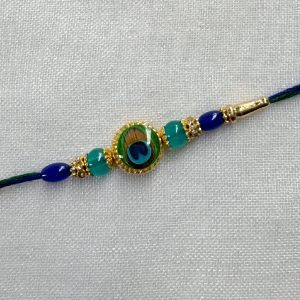 Adult Rakhi - Traditional Peacock