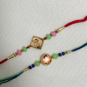 Kids Rakhi - Ganesha / Baby Hanuman