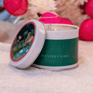 Scented Candle - White Tin