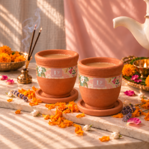 Chai Cup & Coaster Set - RB