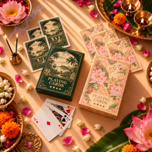 Heritage & Lotus Playing Cards